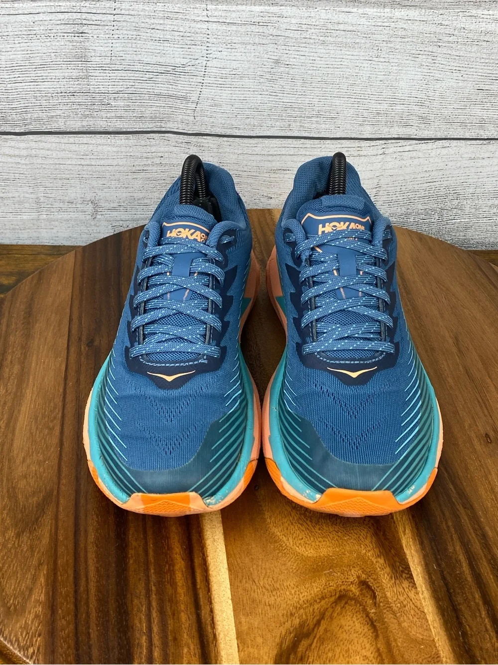 HOKA One One Torrent 2 Teal Cantaloupe Hiking Shoe Women’s Sneaker Size 8 B